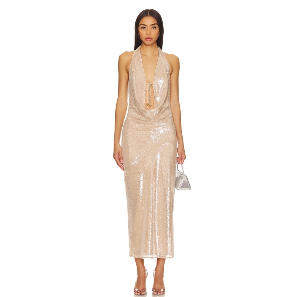 Lovers and Friends Sequin Midi Dress - NWT